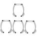 FOMIYES 4pcs White Outfit White Eyebrow Threading Tool Eyebrow Line Eyebrow Trimming