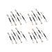 VINTORKY 30pcs Eye Shadow Applicator Eyeshadow Brush Face Blush Sponge Tipped Oval Makeup Tool