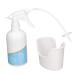 Ear Wax Removal Kit Manual Ear Cleaning Kit with Spray Bottle Basin and Bulb Syringe Universal Professional Ear Irrigation Flushing System for Adults Kids Home Use