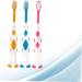 Shop Minkissy 12 PC Soft Biodegradable Toothbrush Set for Kids - Eco-Friendly Toddler & Travel Toothbrushes - Buy Online on GoSupps.com