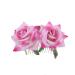 Healeved Floral Hair Accessories Hair Accessories for Kids Bridal Headpiece Rose Flower Comb Rose Hair Accessories Flower Hair Clip Rose Flower Bridal Hair Combs Pink Roses Child Flowers