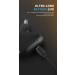 Rechargeable Ear and Nose Hair Trimmer for Men & Women - Powerful Motor Double-Edged Blades | Smooth Cuts - Black - Buy Online on GoSupps.com