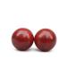HEALLILY Wooden Baoding Balls Hand Massage Balls 5 x 5 cm Fitness Balls for Health Care 2 Pack 5*5cm