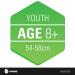 Krash! Youth 8+ Mohawk Helmet - Jolly Roger Black - Buy Online on GoSupps.com
