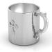 Krysaliis Sterling Silver Baby Cross Cup | Solid .925 Silver | Engravable Keepsake Gift | Elegant Personalized Cup for Baby | Gift Box Included - Buy Online on GoSupps.com