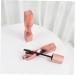 FOMIYES 4pcs Eyelash Brush Empty Tube Lash Mascara Tube Bottle Clear Eyelash Tool To Rotate Plastic Cream Rose Gold 11.5x1.8cm - Buy Online on GoSupps.com
