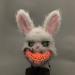 Sunisfa Halloween Cosplay Masks Light Up Rabbit Scary Masks Costume for Festivals Parties Props - Buy Online on GoSupps.com