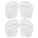Forefoot insole midfoot support ergonomic feet insole 2 pairs breathable-comfortable soft midfoot insoles for slippers sneakers boots sandals besreey 2 pairs transparent