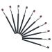Housoutil 100pcs Eye Shadow Brush Face Tools Girls Suit Eyeshadow Makeup Brush for Girls Make up Miss