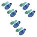 Healvian 6 Pairs Shoe Inserts Foot Support Arch Support Insoles Kids Cushioning Support Insoles Athletic Shoe Insert Kids Correction Kids Orthotic Shoe Insole Orthotics Care Child