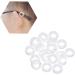 SUPVOX Eyeglass Temple Holder - Silicone Anti-Slip Covers & Ear Hooks for Glasses/Sunglasses - 20 Pack (White) | International Shipping Available - Buy Online on GoSupps.com