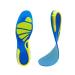 Sport Running Silicone Gel Insoles for Feet Man Women Massaging Shock Absorption Orthopedic Soles(Large) Large D