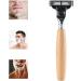 Buy Security Razor with Wooden Handle - Premium Quality for Smooth Shaving | International Shipping Available - Buy Online on GoSupps.com