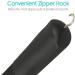 10 Pieces Button Hook Zipper Pulls - Dressing Aid Tool for Arthritis Relief (Black) | International Shipping Available - Buy Online on GoSupps.com