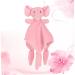 Rorpoir Soft Plush Baby Blanket & Toy for Girls - Pink Puppy Soothing Towel 42x32cm - Perfect Gift for Baby Boys - Buy Online on GoSupps.com
