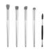 Set of 5 Pieces Eye Makeup Brushes Eyebrow Brush Eye Shadow Brush Concealer Brush Blending Brush Eyelash Brush