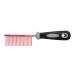 Resco Professional antistatic comb for dogs and cats for fur care steel pencils fine tooth spacing Candy Red Fine Candy red