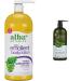Alba Botanica Very Emollient Body Lotion Unscented Original 32 Oz & Avalon Organics Hand & Body Lotion Aloe Unscented 32 Oz
