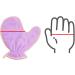 Buy Portable Absorbent Pet Towels - Large Pink Dog & Cat Drying Gloves | Fast International Shipping - Buy Online on GoSupps.com