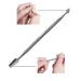 Cuticle Skin and Polish Soak off UV Gel Remover Nai cuticle Pusher Remover Scraper Manicure Dual Kit Stainless Steel