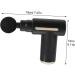 Partykindom Mini Fascia Massage Device - Portable Electric Massager for Women - ABS Fitness Tool - Buy Online on GoSupps.com