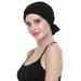 FocusCare Bamboo Headwraps for Women - Soft Black Chemo Patients Headwear - Buy Online on GoSupps.com