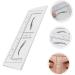 Gogogmee 10pcs Eyebrow Design Ruler Tool Brow Makeup Supplies Eyebrow Guide Stencil Measuring Ruler Make up - Buy Online on GoSupps.com