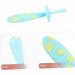 Healvian 4 Piece Silicone Toothbrush Set - Anti-Slip Design for Babies | Safe & Durable Baby Food Quality Toothbrushes - Buy Online on GoSupps.com