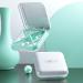 Orthodontic Retainer Case Kit - Slim Aligner Case with Chewie Tool and Cleaning Brush - Cute Milky White Dental Storage Box for Braces - Buy Online on GoSupps.com