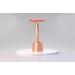 Eco-Friendly Jungle Culture Safety Razor & Stand | Reusable Rose Gold Metal Razor for Men & Women | Includes 10 Double Edge Blades - Buy Online on GoSupps.com