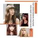 SEGO Pony Hairpiece Fringe Clip-On - 100% Remy Human Hair Extension Light Brown #6 - 25g | Best Clip-On Hair Solutions - Buy Online on GoSupps.com