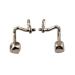 100 pieces metal glass frame low-nasal cushion nasal cushion holder suitable for the exchange of the nasal cushion arm glasses repair (color: f)
