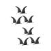 minkissy 6 Pairs Horn Hairpin Halloween Evil Hairpin Halloween Hair Clips Kids Evil Horns Hair Clip Kids Barrettes for Hair Goth Clothing Devil Horns Clip on Accessories Metal Miss Demon