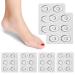 36Pcs Clear Corn Cushions Gel Self Adhesive Corn Pads Anti-Friction Corn Callus Spot Stick-on Pads High Heel Cushion Insoles Footwear Inserts Protector Blister Prevention and Recovery