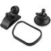 Universal Adjustable Car Baby Rear View Safety Mirror - Suction Cup & Clip - Black | 1 Piece - Buy Online on GoSupps.com