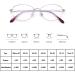 Women s HD Harz Anti-Blue Light Glasses | Ultra-Light Pure Titanium Frame | Dioptria +1.0 to +3.0 | International Shipping - Buy Online on GoSupps.com