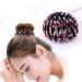Fancyland expandable ponytail holder Strass bun maker acrylic acrylic hair below hair needles clip ladies styles girl fast volume twist hair styling hair clip one-way