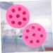 MAGICLULU Decor 4 Pcs Cakesicles Mold Non-Stick Mold Silicone Mold Cake Decorations Pink Mold Cake Decorating Tool Fondant Mold DIY Mold Cake Toppers Cake Mold Blueberry Fondant Cake medium - Buy Online on GoSupps.com