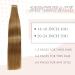 YDDM 20pcs Invisible Tape Extensions - Real Hair 14 (27#) Skin Weft - Premium 35cm Hair Extensions - Buy Online on GoSupps.com