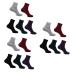minkissy 15 Pairs Gel Ripstop Socks Features Socks for Women Spa Socks Cracked Heel Socks Hard Stockinette Spa Soften Socks Silicone Socks for Cracked Feet Pure Cotton Care Miss Foot Socks