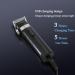 2-in-1 Electric Hair Clipper & Nose Hair Trimmer Digital Display Grooming Kit for Men | Adjustable Cutter Head - Buy Online on GoSupps.com