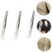 Villcase 3-Piece Ducking Beak Clip Aid - Precision Tweezers for Jewelry Making & Eyelash Application - Stainless Steel Hobby Tools - Buy Online on GoSupps.com