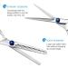 Barber Tools Hairdressing Scissors Set Hair Thinning Scissors Barber Shears Hair Cutting Scissors with Barber Cape - Buy Online on GoSupps.com