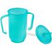 Spill Proof Feeding Cup with Extended Straw - Self Feeding Aid for Stroke & Parkinson Patients - Elderly Drinking Utensils (Blue) - Buy Online on GoSupps.com