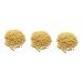 Minkissy 3Pcs Coarse Wax Pearls for Body Hair Removal | Easy Painless Hard Wax Beans - Light Yellow Beeswax - Buy Online on GoSupps.com