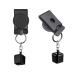 XXHong Billiards Snooker Pool Cue Chalk Holder 2Pcs Retractable Billiard Chalk Holder Snooker Chalk Accessories Billiard Accessories