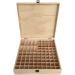 Beunyow 85-Hole Portable Wood Aromatherapy Gift Box - Essential Oils & Nail Polish Storage Case - Buy Online on GoSupps.com