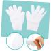 FRCOLOR 1 Pair Moisturizing Cracked Gel Hand Moisturizing Gel Mittens Ladies Mittens Grade Night Miss Sebs White Anti Wrinkle Cosmetic - Buy Online on GoSupps.com