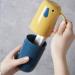 Danlai Travel Toothbrush Cup Case - Portable Toothpaste Holder & Storage Box - Yellow - Buy Online on GoSupps.com