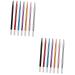 Hemoton 14 Pcs Metal Embroidery Pen Eyebrow Pen Microblade Pen for Eyebrows Eyebrow Pencil Hand Pen